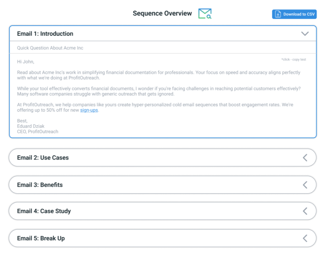 Final Sequences Dashboard